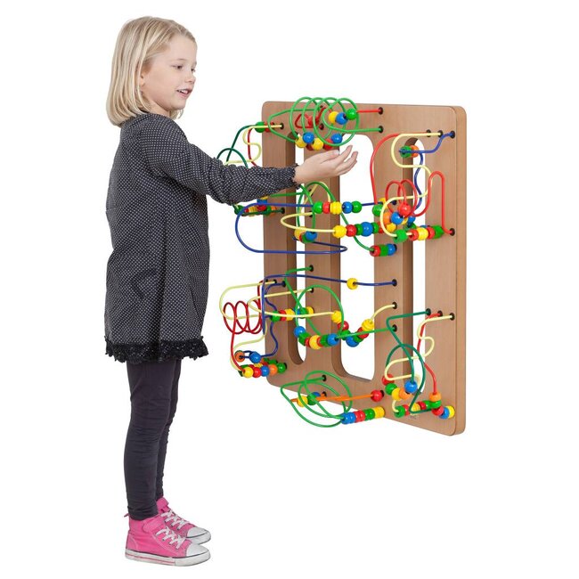 Joy-Toy Kralenwand Motoriekwand met Kralenframes