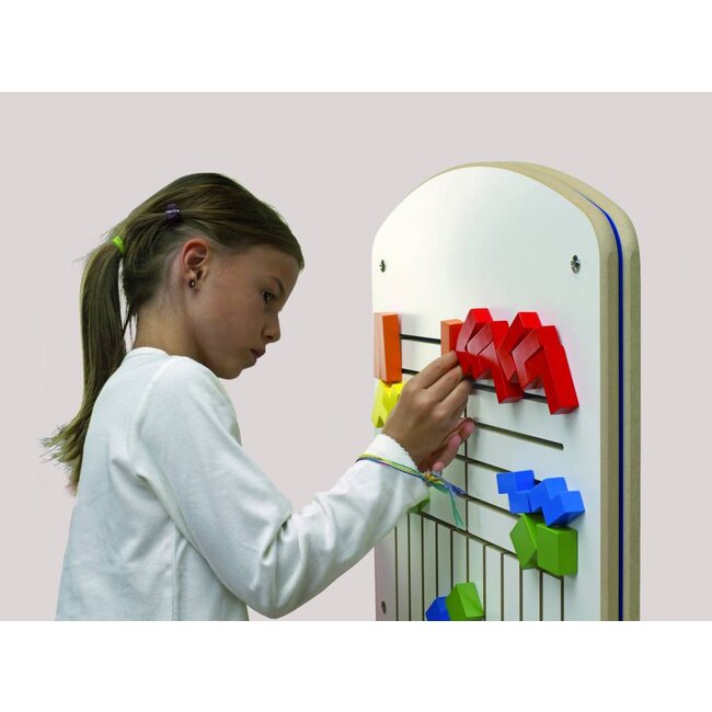 Kidea wand spelpaneel Tetris