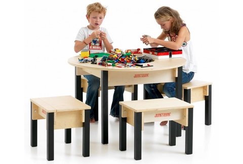 Ronde tafel voor lego