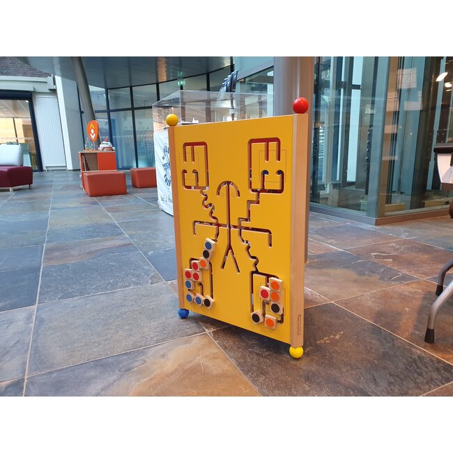 Speelsysteem met 3 geïntegreerde speelwanden