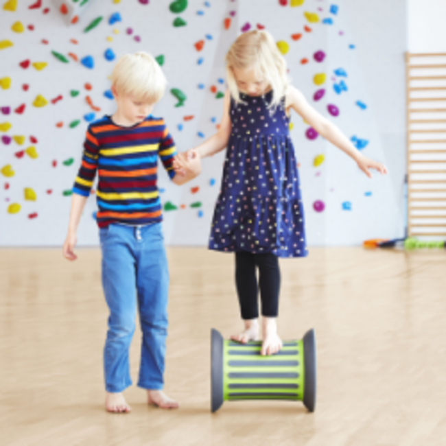 Gonge Roller met zand - balanceerrol -looptrommel