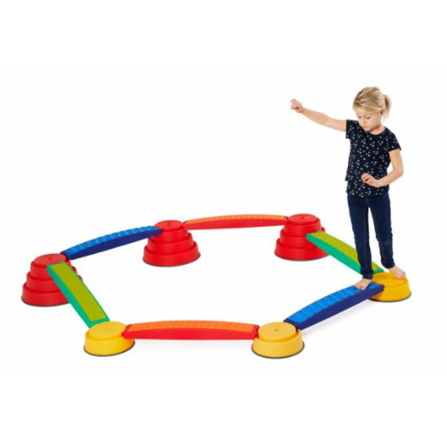 Gonge Sensorisch parcours Build n balance tactiel