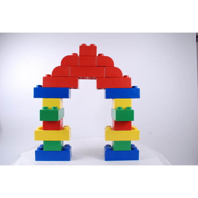 Grote Soft blokken verbouwbaar met de grote Lego blokken - 84 stuks