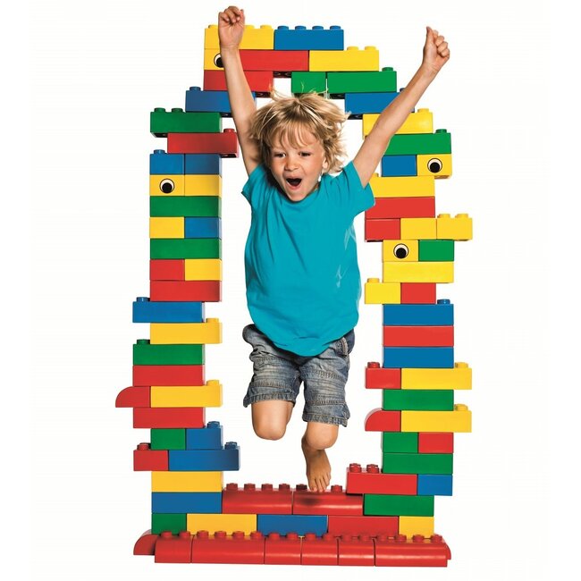 Type Lego Soft grote bouwblokken XXL - 84 stuks