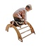 Pikler houten montessori klimboog - schommelboog