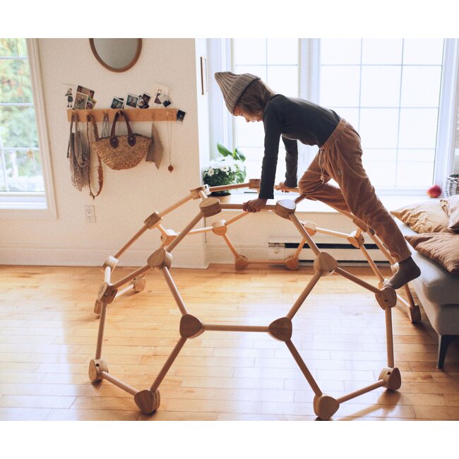 Pikler dome - grote houten geodome