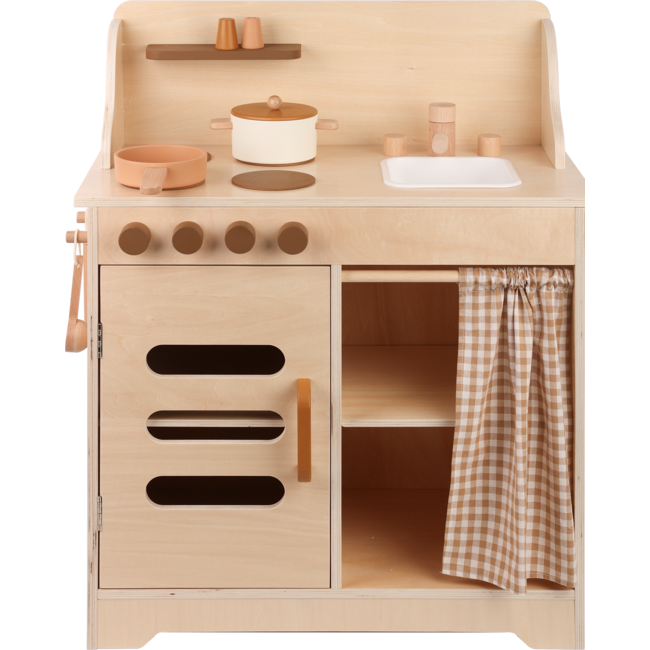 Van Dijk Toys houten speelgoedkeuken met accessoires