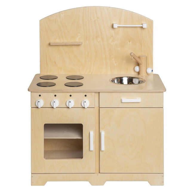 Van Dijk Toys houten speelkeuken voor peuters en kinderopvang