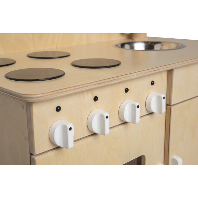 Van Dijk Toys houten speelkeuken voor peuters en kinderopvang