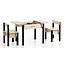 JunkTrunk opbergtafel kinderen met 2 stoelen