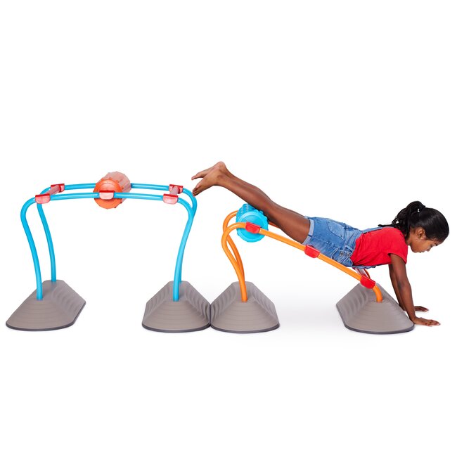 Gonge tactiele foam rollers voor Gonge klimrek Mini Parkour - duo set