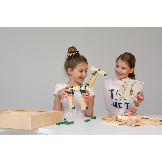 JOIN CLIPS Uitbreidingsset 3-in-1 expansion in houten opbergkist