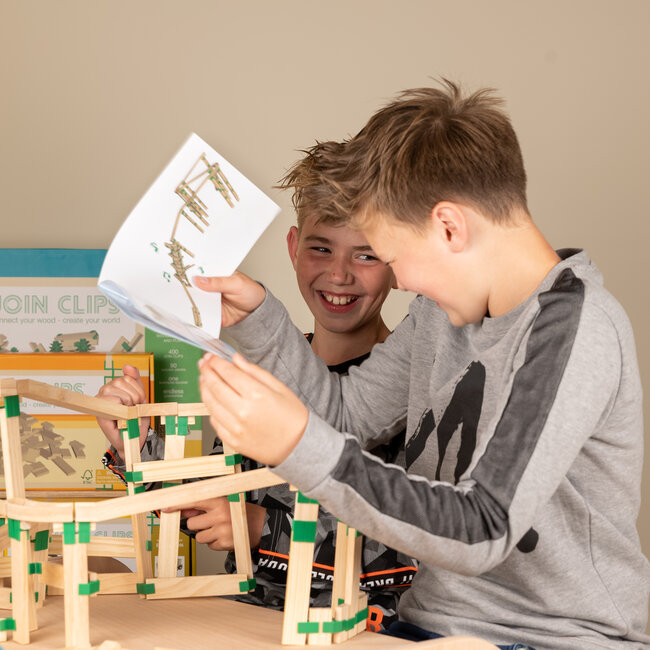 JOIN CLIPS Schoolset Masterset 3 kisten verrijdbaar