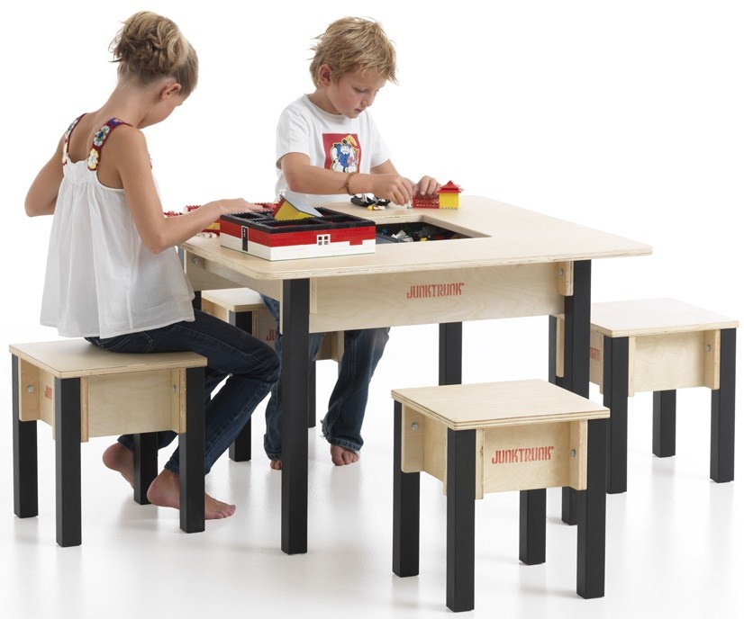 JunkTrunk houten kindermeubels met opbergruimte