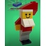 LEGO Kerstman - 10 stuks voordeelpak Santa Claus minifiguren