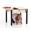 JunkTrunk Kindertafel met Opbergruimte en 2 Stoeltjes
