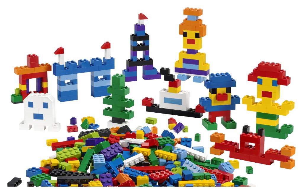 schoolbord Bedoel Raap LEGO Reuze Basisset 45020 - LEGO Basisdoos Education met 1000 stenen -