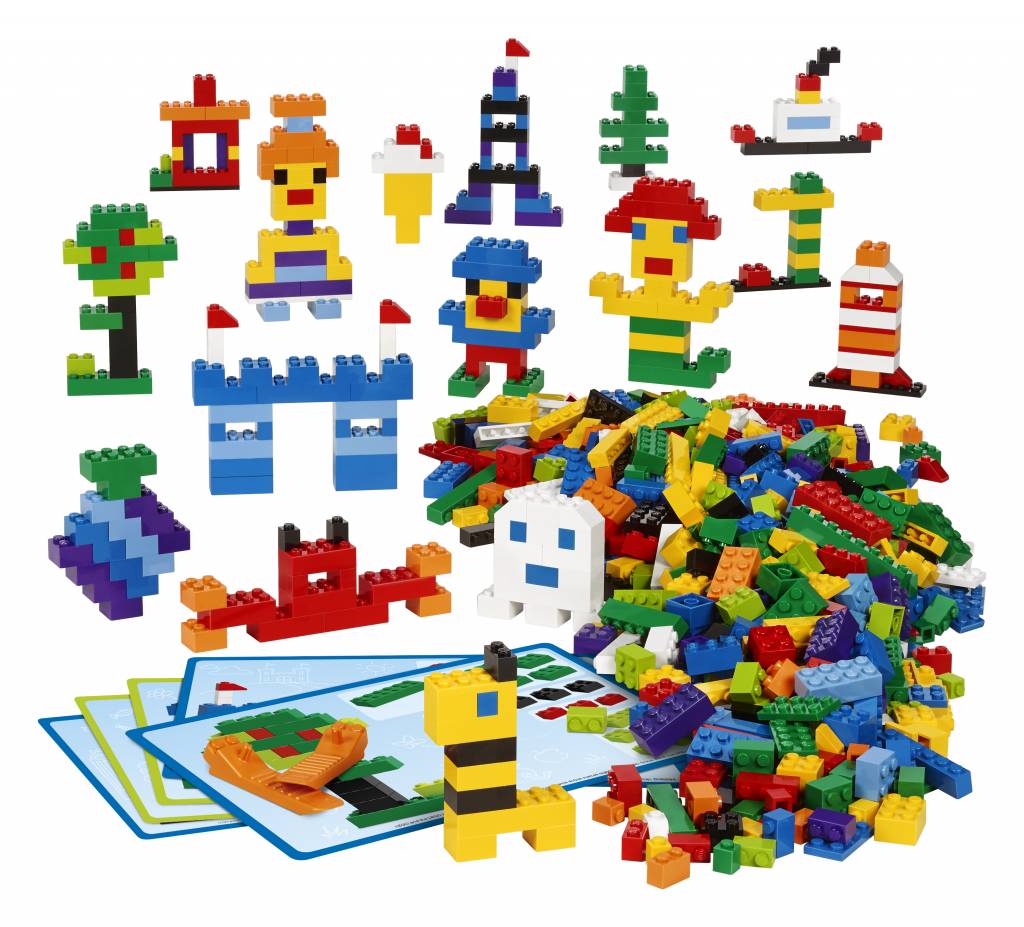 schoolbord Bedoel Raap LEGO Reuze Basisset 45020 - LEGO Basisdoos Education met 1000 stenen -
