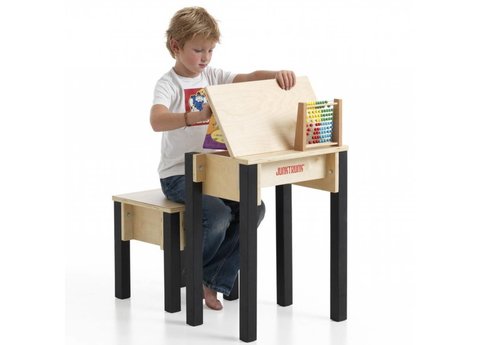  Kinderlessenaar met hocker