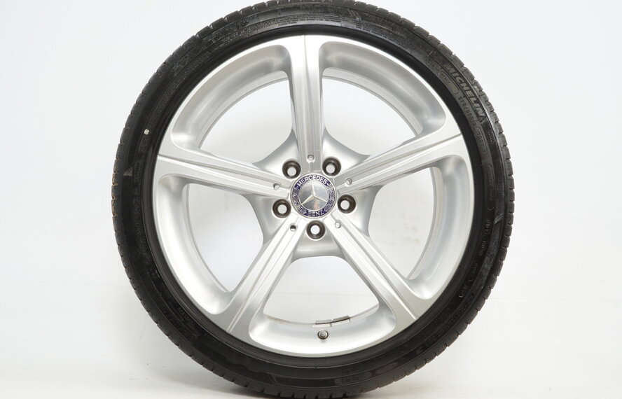 Mercedes Mercedes Klasse CLS W257 19 inch  velgen + Zomerbanden Michelin 7MM Runflat Origineel