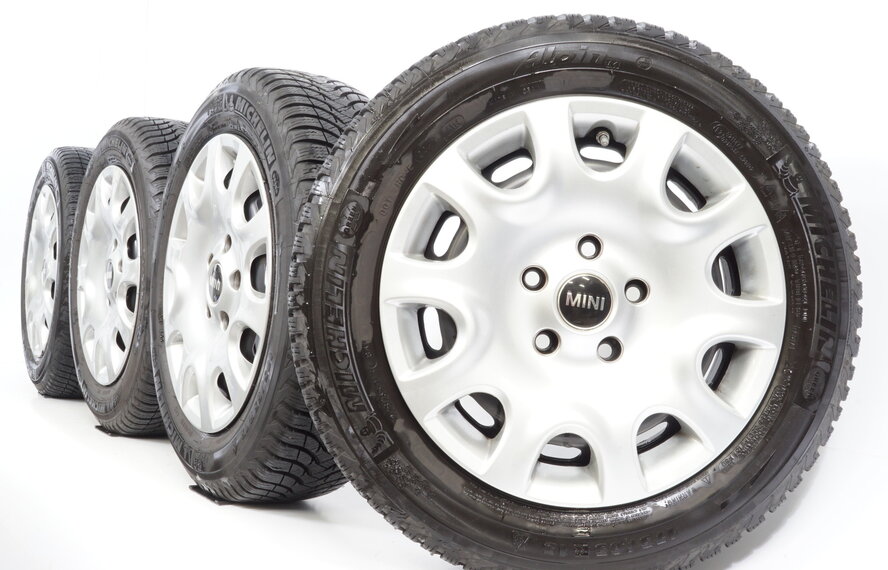 MINI Mini Cooper 15 inch F55 Stalen velgen  + Winterbanden Michelin Origineel