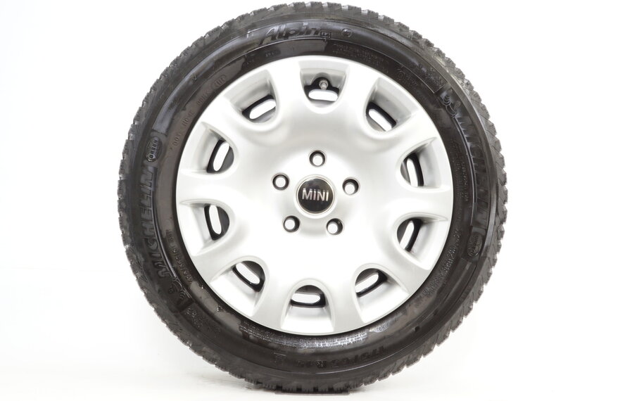 MINI Mini Cooper 15 inch F55 Stalen velgen  + Winterbanden Michelin Origineel