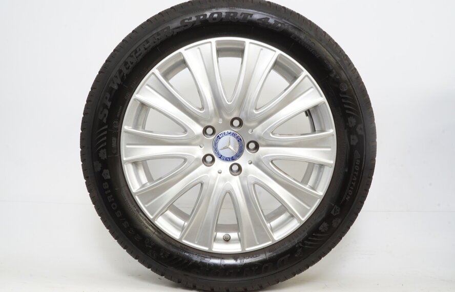 Mercedes Mercedes S Klasse W222 18 inch velgen +  Winterbanden Dunlop Runflat Origineel