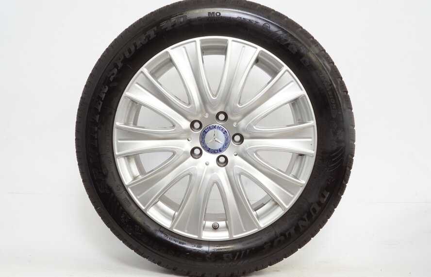 Mercedes Mercedes S Klasse W222 18 inch velgen +  Winterbanden Dunlop Runflat Origineel