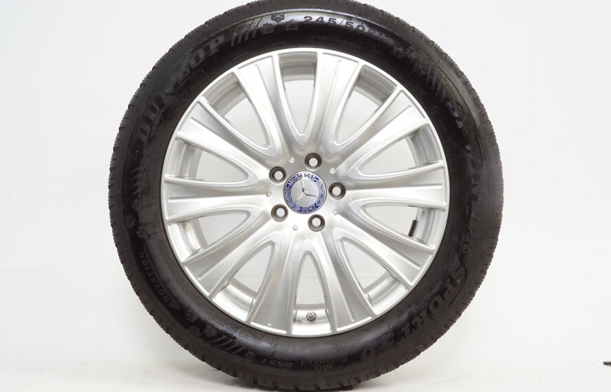 Mercedes Mercedes S Klasse W222 18 inch velgen +  Winterbanden Dunlop Runflat Origineel