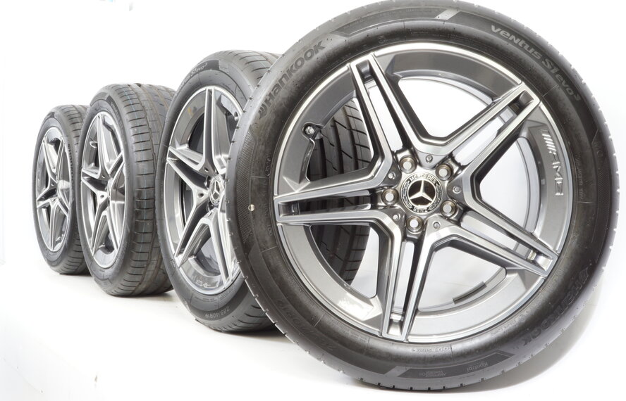 Mercedes Mercedes S Klasse W223 19 inch AMG velgen +  Zomerbanden Hankook NIEUW Origineel
