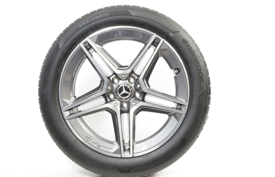 Mercedes Mercedes S Klasse W223 19 inch AMG velgen +  Zomerbanden Hankook NIEUW Origineel