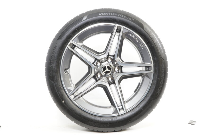 Mercedes Mercedes S Klasse W223 19 inch AMG velgen +  Zomerbanden Hankook NIEUW Origineel