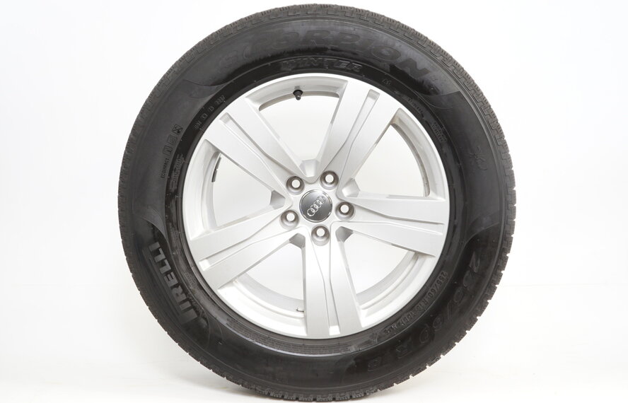 Audi Audi Q7 4M S-line 18 inch velgen + Winterbanden Pirelli Origineel