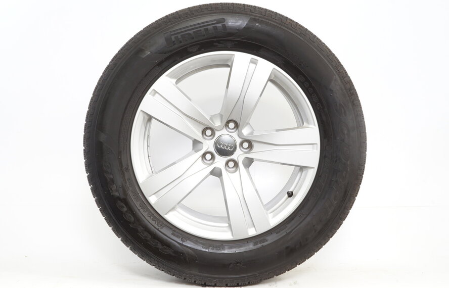 Audi Audi Q7 4M S-line 18 inch velgen + Winterbanden Pirelli Origineel