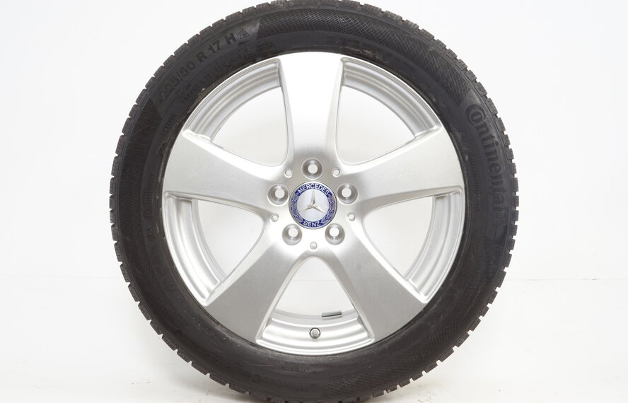 Mercedes Mercedes C Klasse W205 17 inch velgen + Winterbanden Continental Original