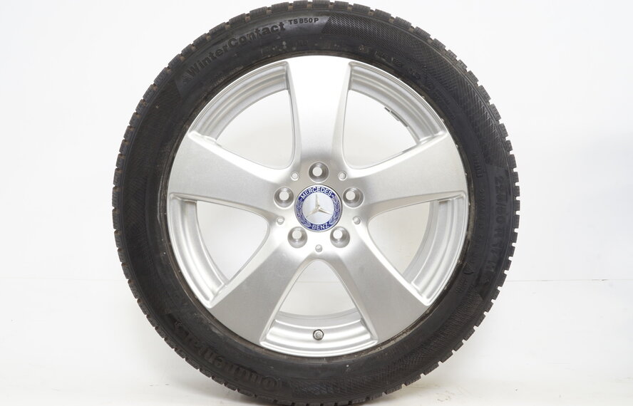 Mercedes Mercedes C Klasse W205 17 inch velgen + Winterbanden Continental Original