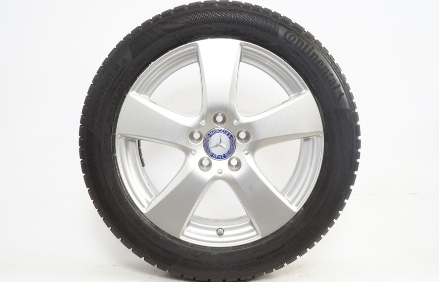 Mercedes Mercedes C Klasse W205 17 inch velgen + Winterbanden Continental Original
