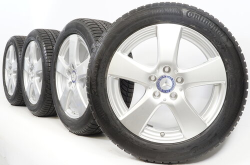 Mercedes Mercedes C Klasse W205 17 inch velgen + Winterbanden Continental Original