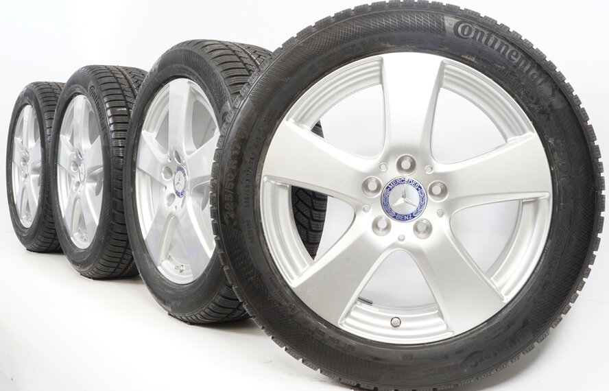 Mercedes Mercedes C Klasse W205 17 inch velgen + Winterbanden Continental Original