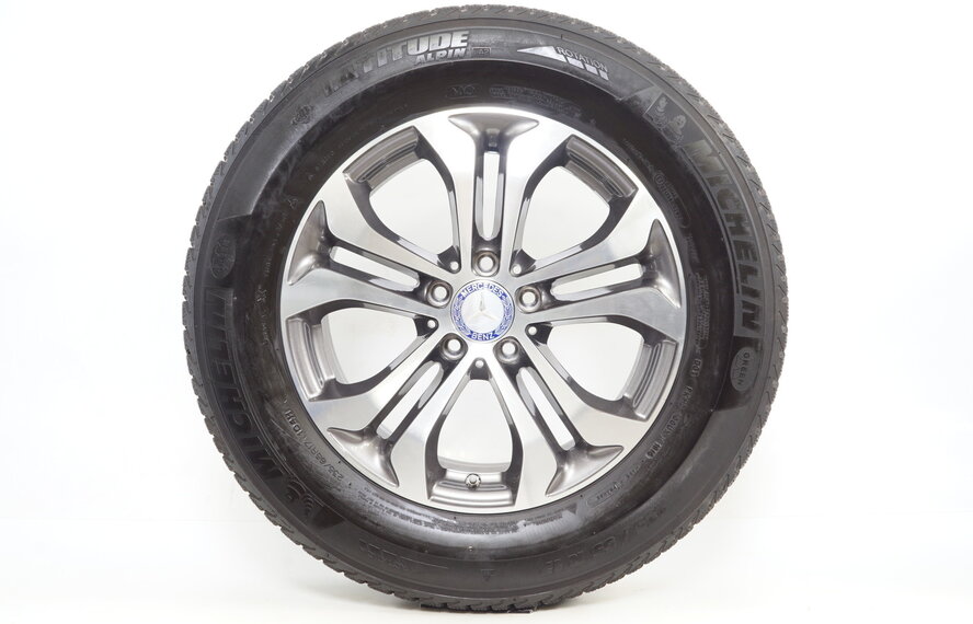 Mercedes Mercedes GLC X253 17 inch velgen + Winterbanden Michelin NIEUW Origineel