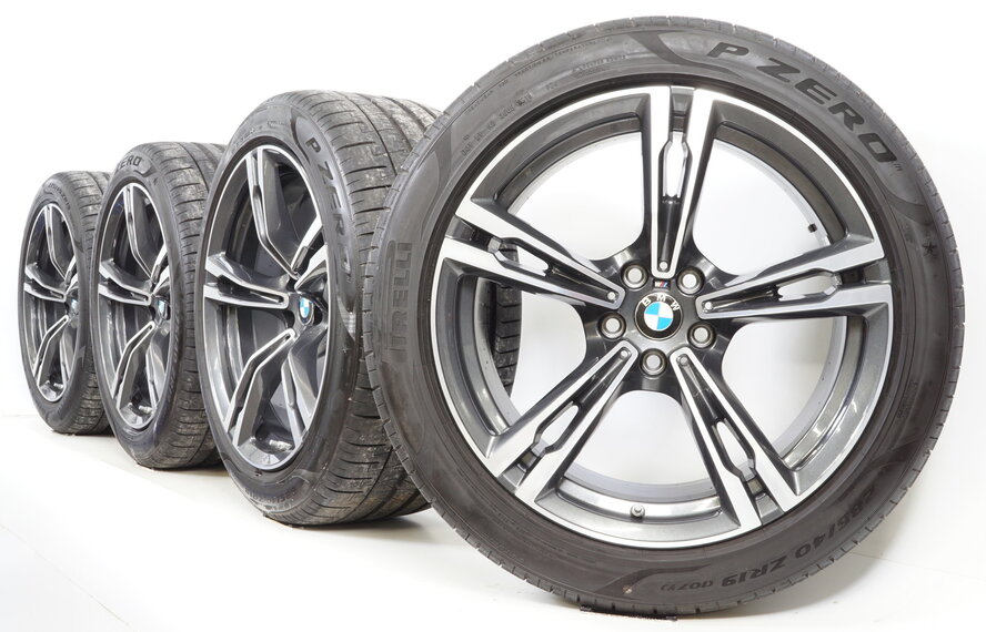 BMW BMW M5 F90 M8 F91 F92 19 inch 705 M velgen + Zomerbanden Pirelli 7MM Origineel