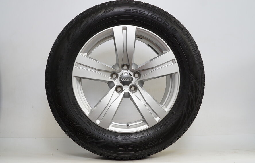 Audi Audi Q7 TDI S-line 18 inch velgen + Winterbanden GoodYear NIEUW Origineel