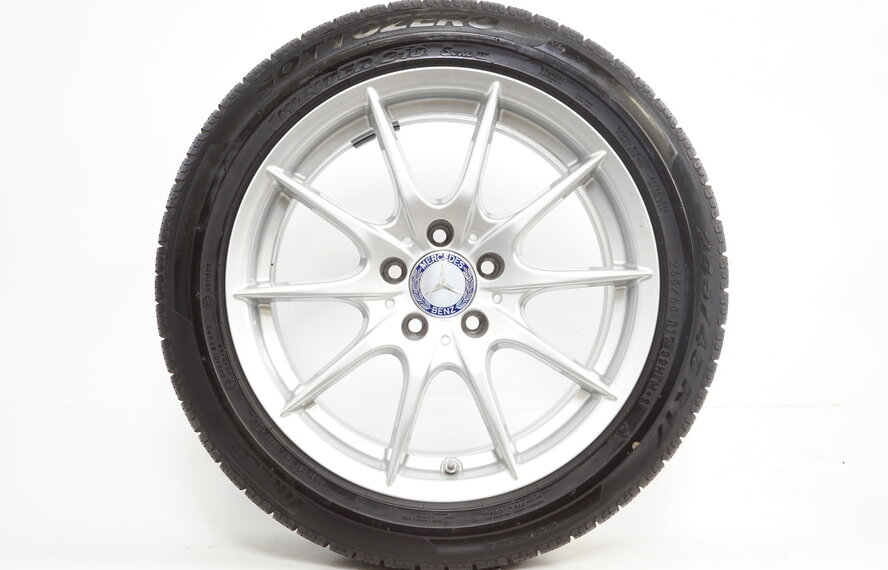 Mercedes Mercedes Klasse CLS W218 17 inch velgen + Winterbanden Pirelli Origineel
