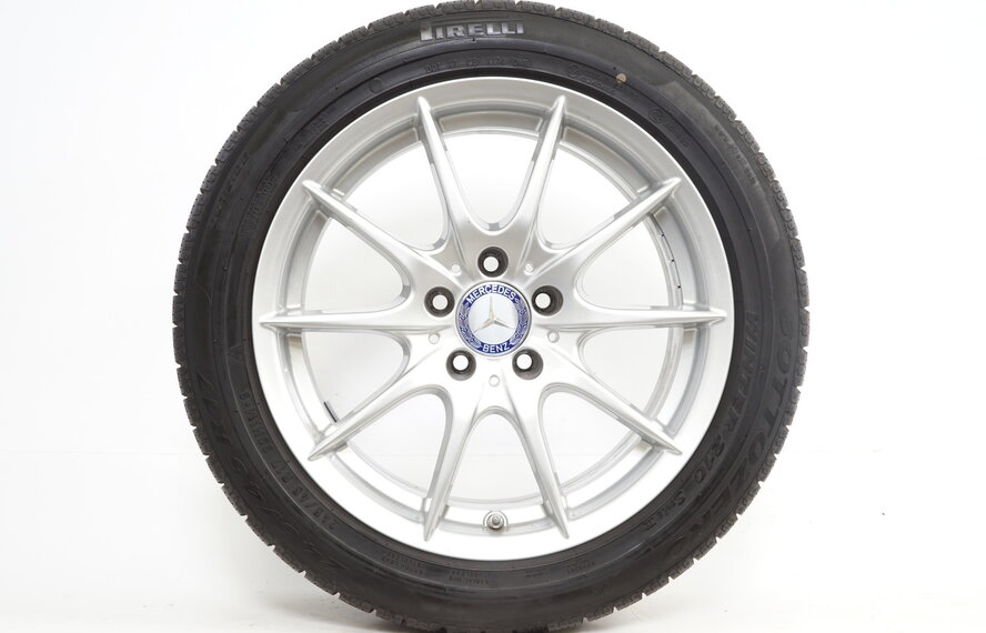 Mercedes Mercedes Klasse CLS W218 17 inch velgen + Winterbanden Pirelli Origineel