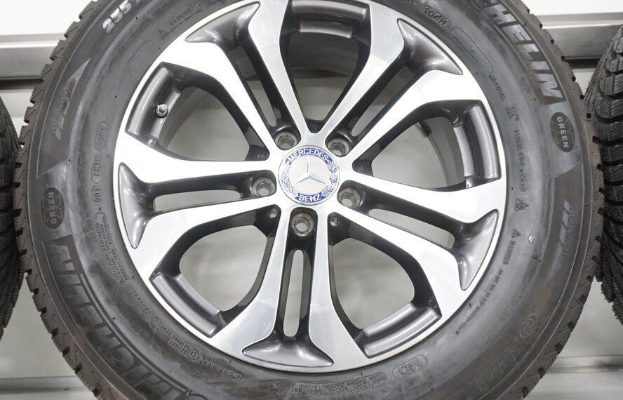 Mercedes Mercedes GLC X253 17 inch velgen + Winterbanden Michelin ZGAN Origineel