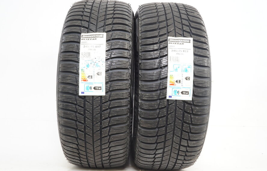 Mercedes Mercedes Klasse CLS W218 17 inch velgen + Winterbanden Bridgestone NIEUW Origineel