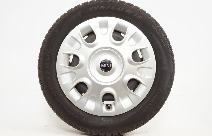 MINI Mini Cooper 15 inch F55 Stalen velgen  + Winterbanden Nokian Origineel