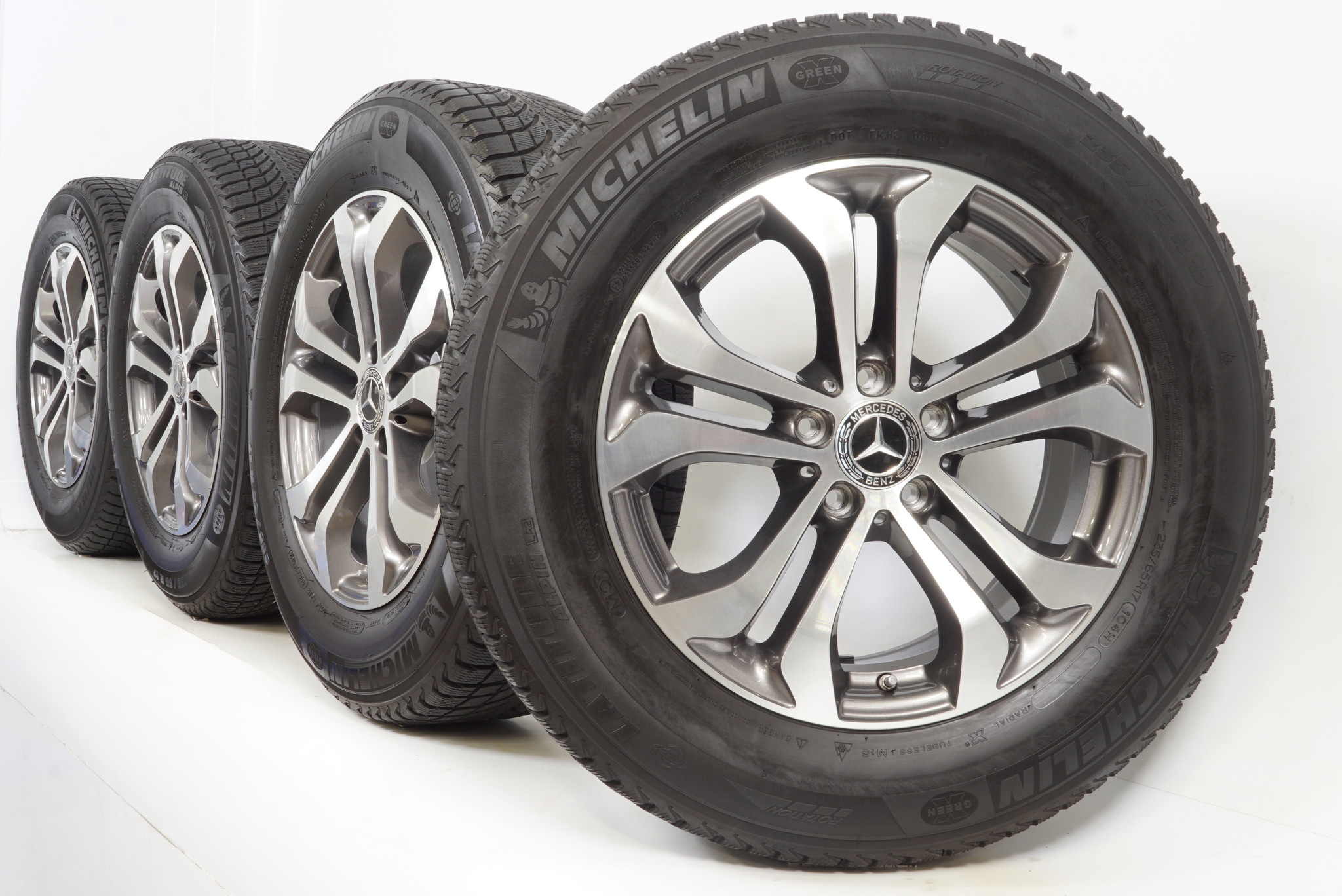 lawaai Weggelaten baai Mercedes GLC X253 17 inch velgen + Winterbanden Michelin Origineel - JD  Banden & Velgen