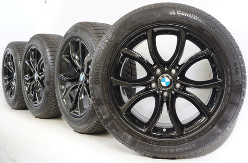BMW BMW X5 X6 F15 F16 19 inch velgen 594 + Winterbanden Continental Origineel