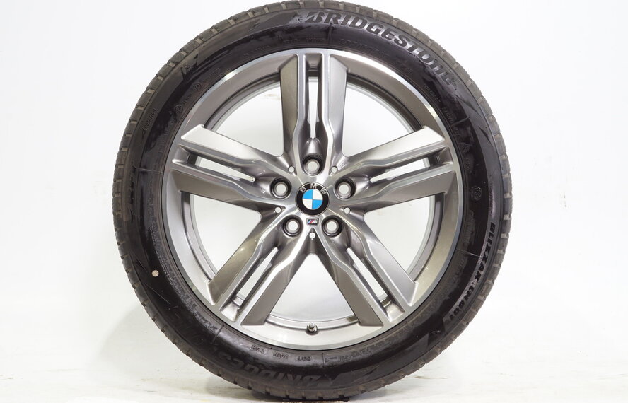 BMW BMW X1 F48 X2 F39 18 inch M velgen 570 + Winterbanden Bridgestone Runflat Origineel